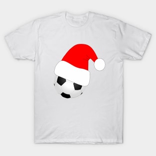 Christmas Soccer Player Gift T-Shirt